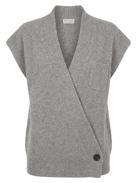 Brunello Cucinelli Brunello Cucinelli Women Cashmere Knitted Vest