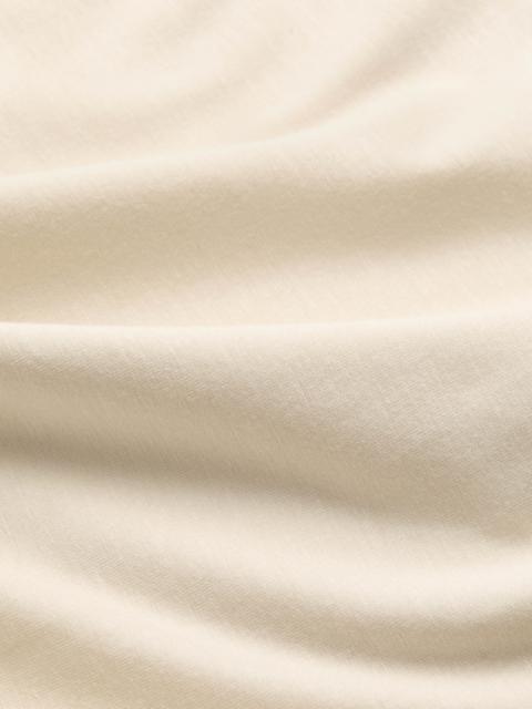 Derek Rose Men's Lounge Shorts Basel Micro Modal Stretch Ecru