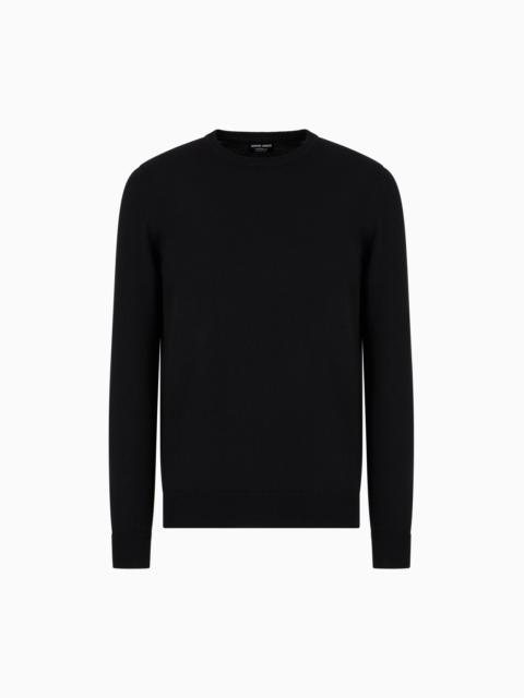 GIORGIO ARMANI Cashmere crew-neck jumper
