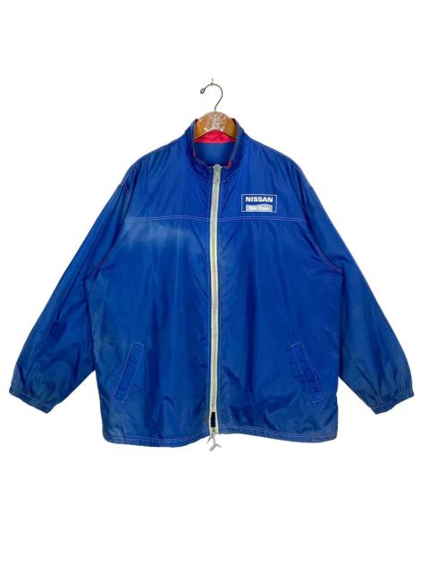 Other Designers Rare‼️ Vintage Sunfaded Nissan Blue Stage Zipper Jacket