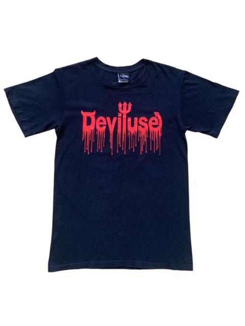 Other Designers Devilock - Deviluse Logo Blood T Shirt