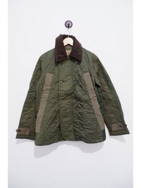 Other Designers Japanese Brand - A Reincarnation Key Military Patchwork Double Breast Jacket