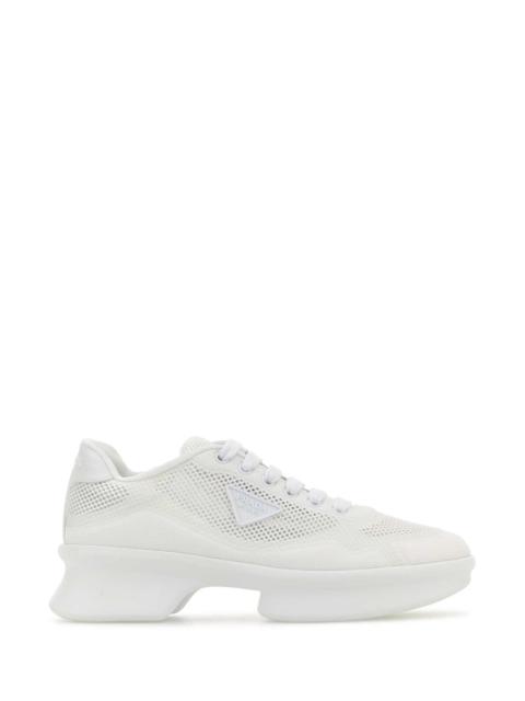 Prada Prada Women White Mesh Sneakers