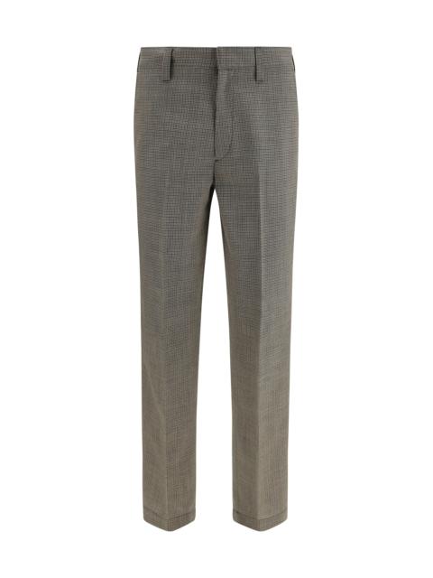 Prada Prada Tailored Wool Pants Militare