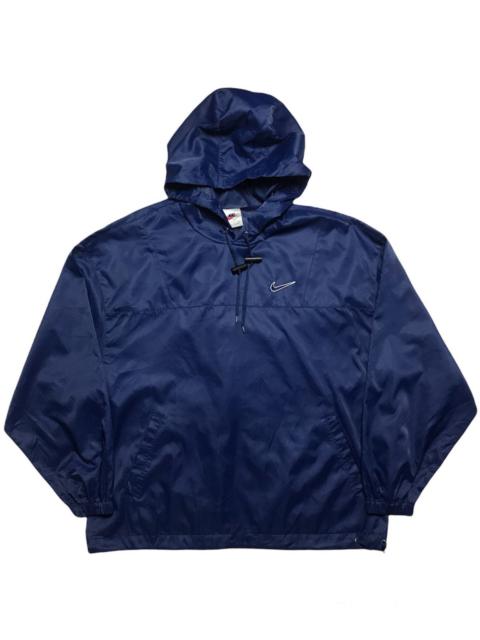 Nike Vintage 90s Nike Small Swoosh Nylon Jacket