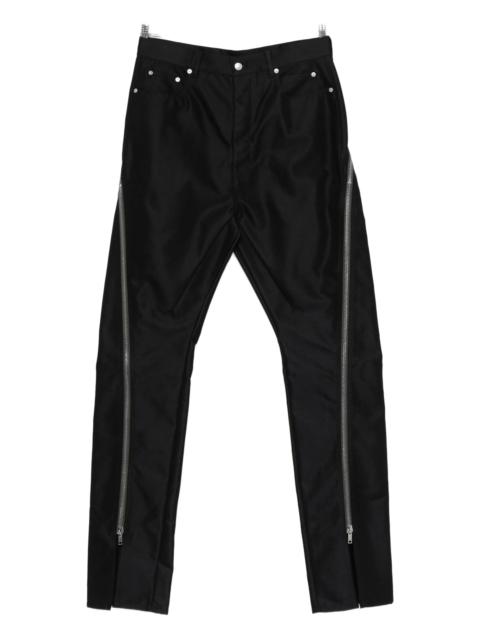 Rick Owens Rick Owens Bolan Banana Zip-detail Trousers