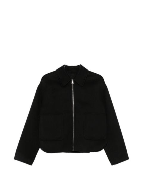 FENDI Fendi Women Ff Wool Blouson Jacket