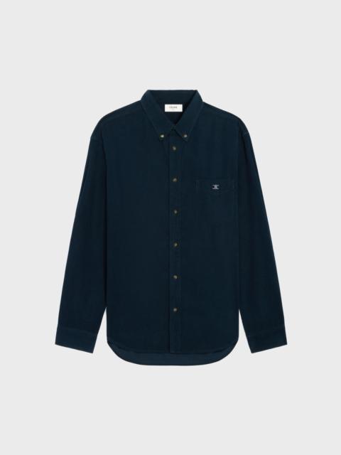 CELINE relaxed shirt IN CORDUROY