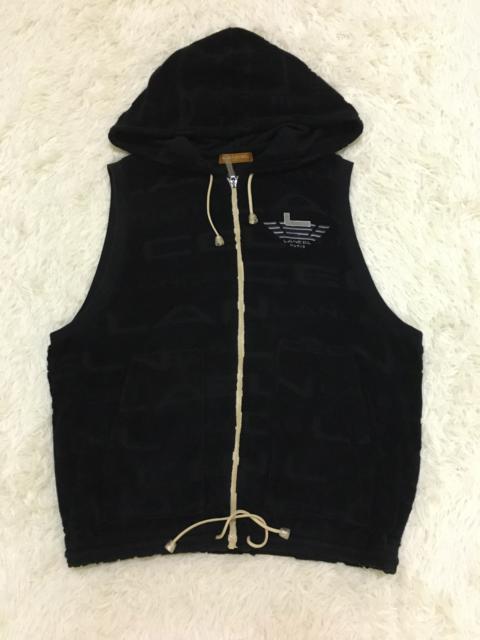 Other Designers Lancel - Lancel Velvet Rib Hoodie Vest