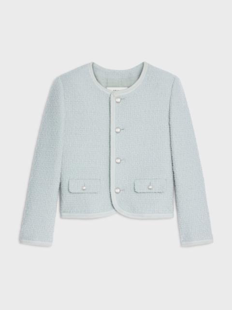 CELINE chelsea jacket IN cashmere natté