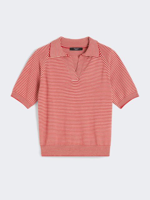 WEEKEND Max Mara JUNIOR Cotton yarn polo shirt