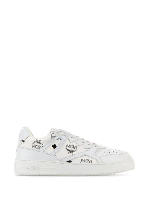MCM Printed canvas Terrain sneakers