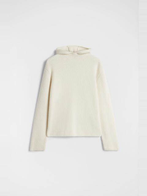 Jil Sander Wool Hooded Sweater