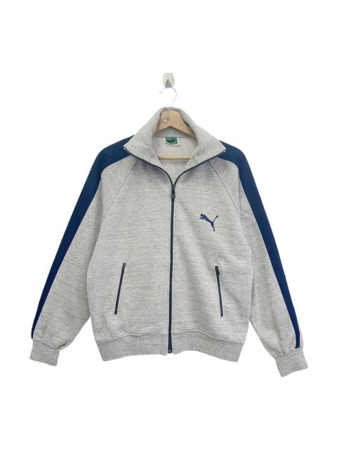 Other Designers Vintage 80s Puma Small Logo Fullzip Sweater Size M