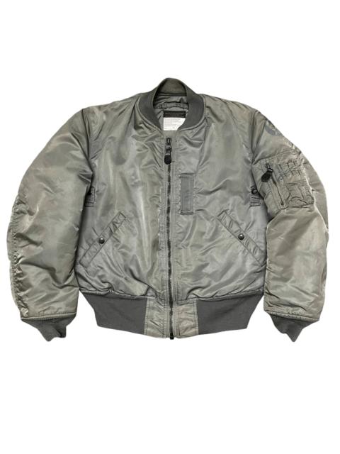 Other Designers Vintage Alpha Industries B-15D Military Bomber Jacket