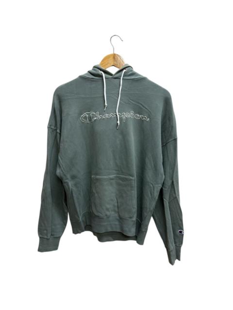 Champion Vintage Champion Embroidery Logo Pullover Sweater Hoodie