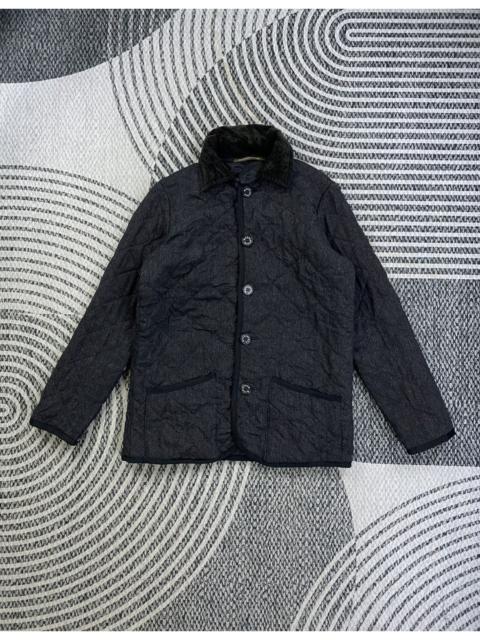 Mackintosh Vintage Mackintosh Quilted Wool Buttoned Jacket