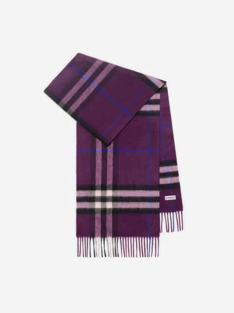 Burberry Check Cashmere Scarf
