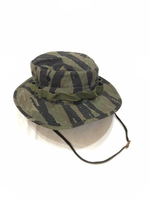 Other Designers VINTAGE USA MILITARY TIGER STRIPED BOONIE BUCKET HAT