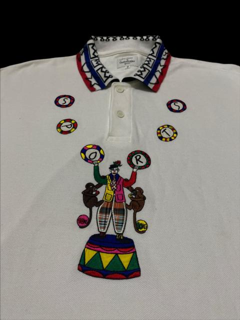 Other Designers Vintage - Vintage Jean Charles De Castelbajac Sport Polo Tee