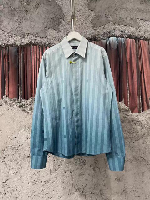 Louis Vuitton Louis vuitton gradient shirt in blue