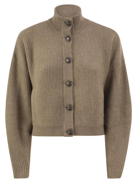 Brunello Cucinelli Brunello Cucinelli Women Pure Cashmere English Rib Cardigan