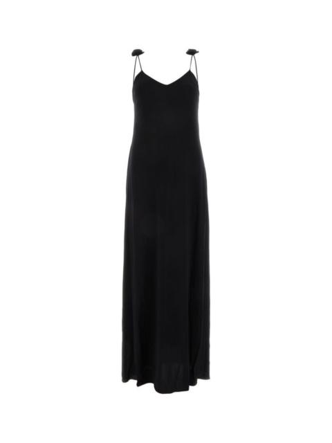 MAGDA BUTRYM Magda Butrym Woman Black Stretch Nylon Dress