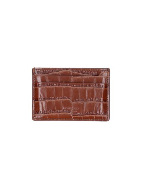 TOM FORD PRINTED LEATHER CARD HOLDER