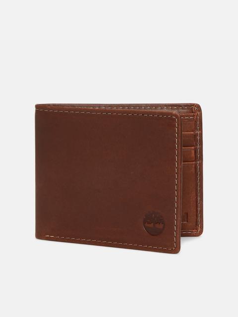 Timberland Men's Oiled Leather Billfold Wallet