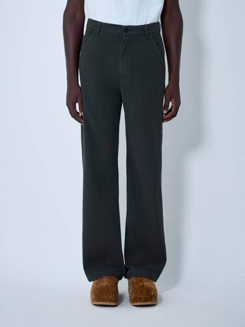 Dries Van Noten Drawstring Cotton Pants
