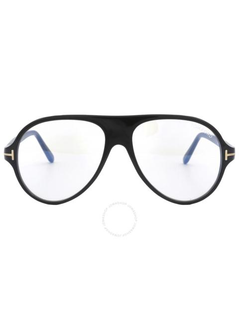 TOM FORD Open Box - Tom Ford Blue Light Block Pilot Men's Eyeglasses FT5012-B 001 53
