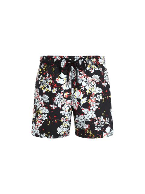 Vilebrequin Men Swim Trunks Flower Splash - VBQ x Palm Angels