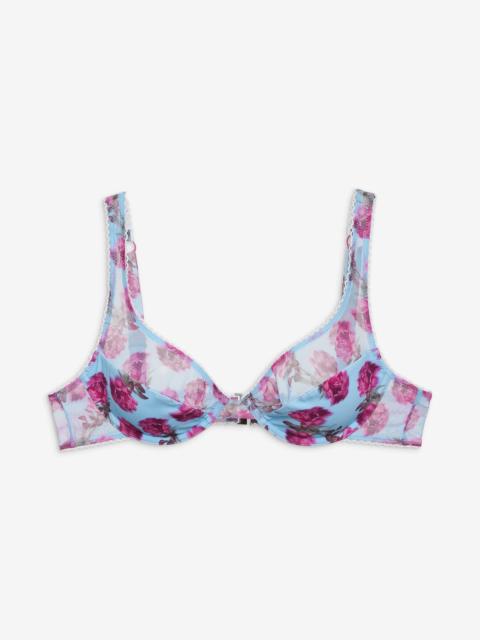 For Love & Lemons Floral Stems Underwire Bikini Top