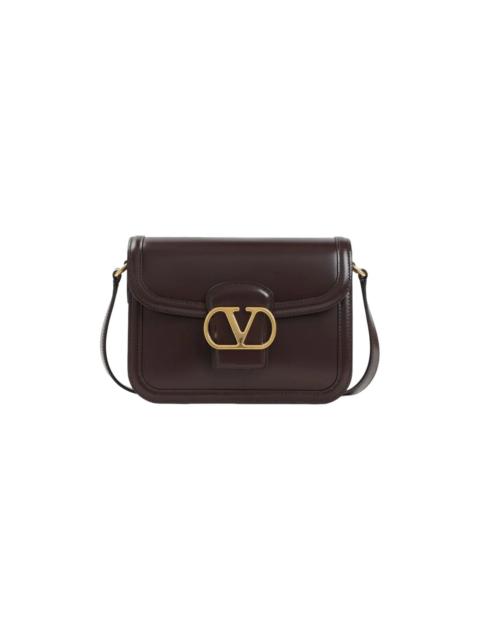 Valentino VALENTINO GARAVANI 9TO5 Oak Brown Leather Shoulder Bag New