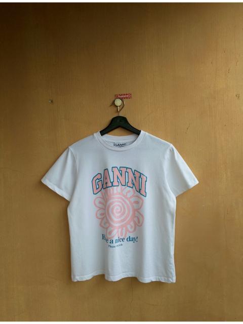 GANNI Ganni Have a nice day t shirt