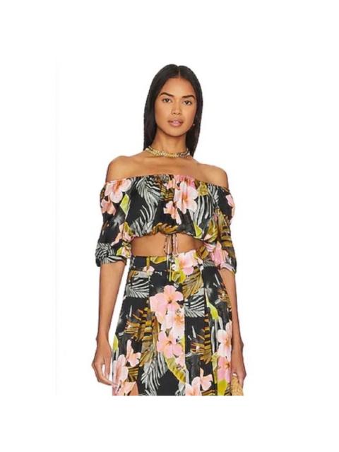 Other Designers New! Favorite DaughterANYWHERE WITH YOUCrop Top in HawaiianVacay Small $198