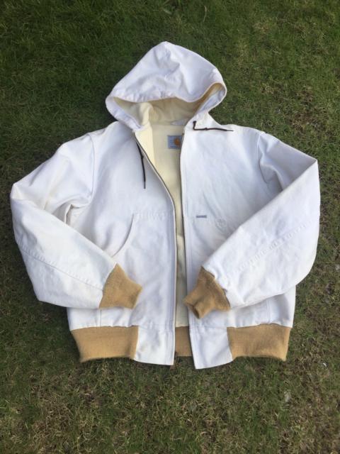 Other Designers Vintage - Steals🔥Vintage Carhartt 100 years workwear hooded jacket