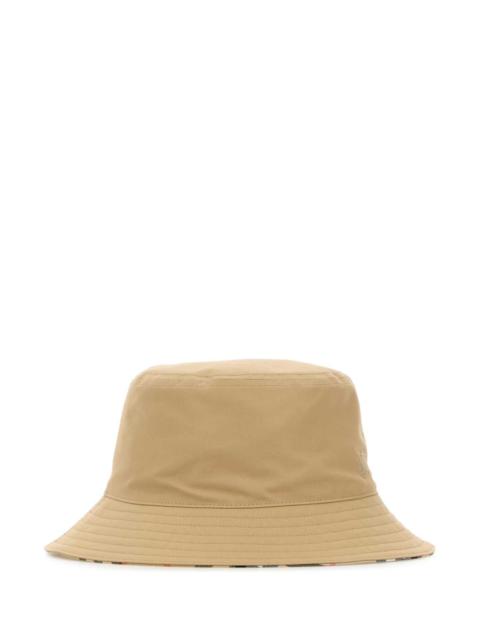 Burberry Burberry Men Beige Cotton Reversible Baseball Cap