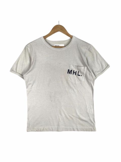Other Designers Vintage - VINTAGE MARGARET HOWELL MHL SMALL LOGO CREWNECK T-SHIRT