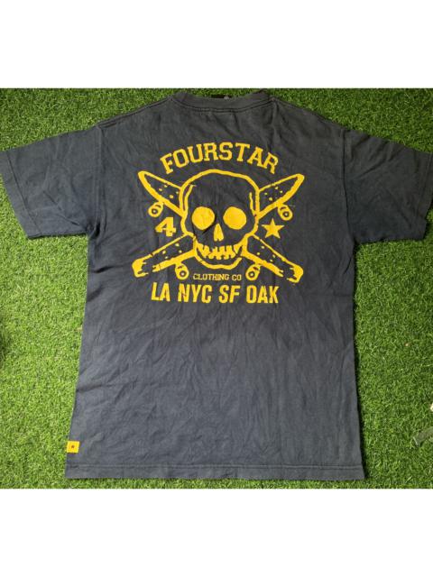 Other Designers Vintage - Fourstar Clothing Single Pocket Tee Big Logo