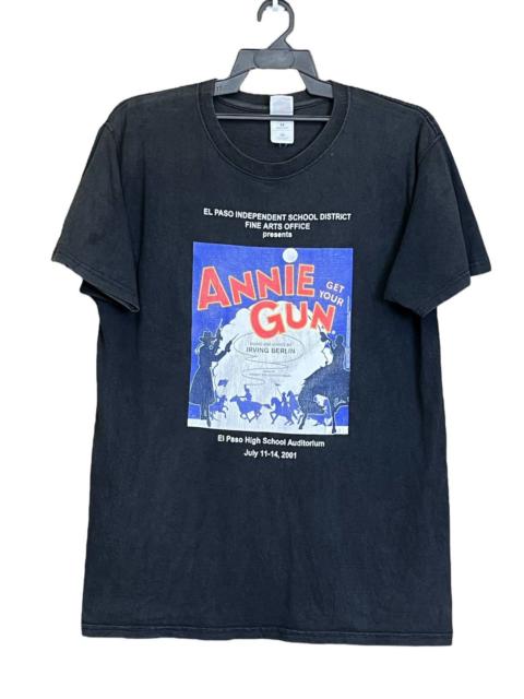 Other Designers OFFER🔥VINTAGE Y2K ANNIE GET YOUR GUN 2001 DISTRESSED T SHIRT