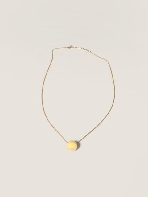Miu Miu Metal necklace