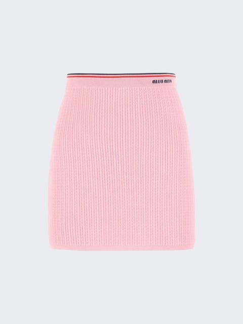 Miu Miu Mini Skirt Rosa Pink