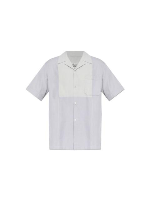 Maison Margiela MAISON MARGIELA Purple Short-Sleeve Shirt New & Authentic (M