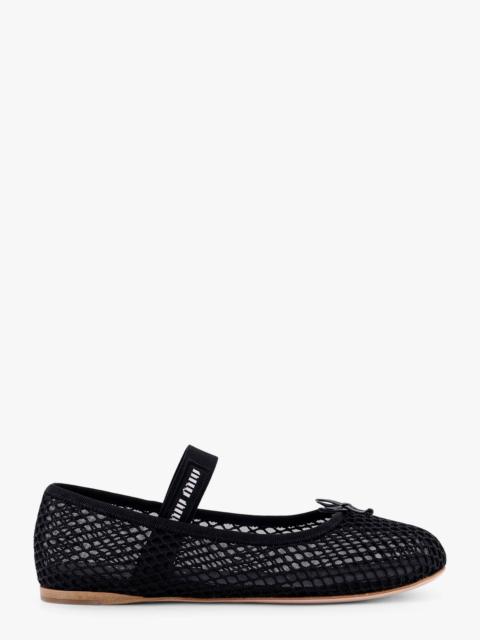 Miu Miu Miu Miu Women Miu Miu Black Ballerinas