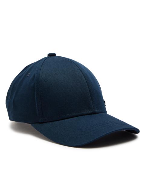 BOSS Boss Logo-appliquéd Canvas cap