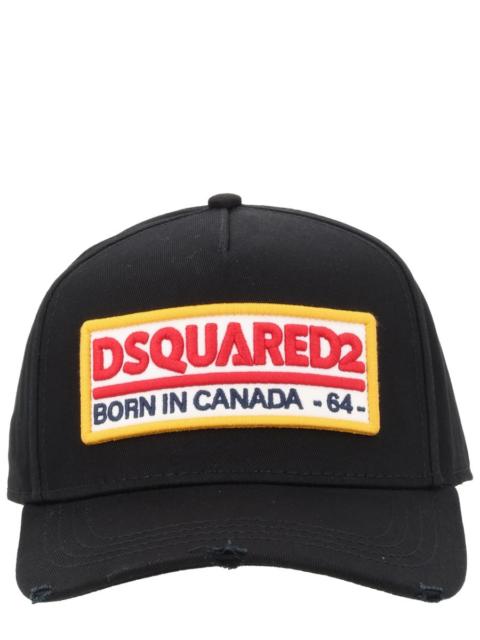 DSQUARED2 Dsquared Men Baseball Hat With Logo Patch