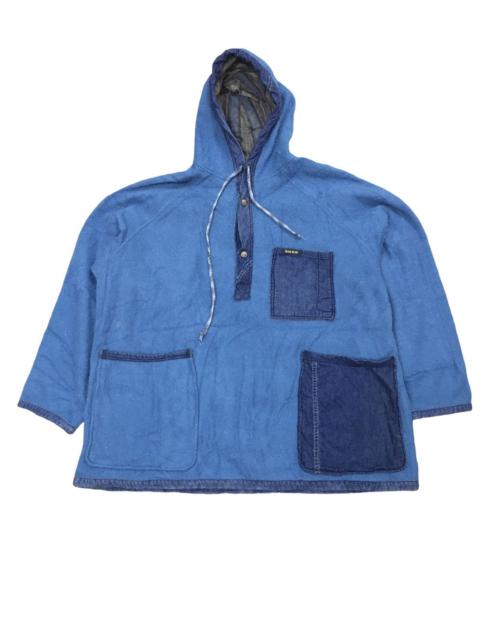 Other Designers Japanese Brand - Vintage Blue blue japan fleece jacket anorak style