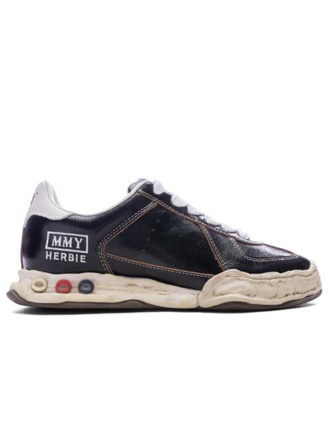 Maison MIHARAYASUHIRO HERBIE LOW OG SOLE WRINKLED LEATHER - BLACK