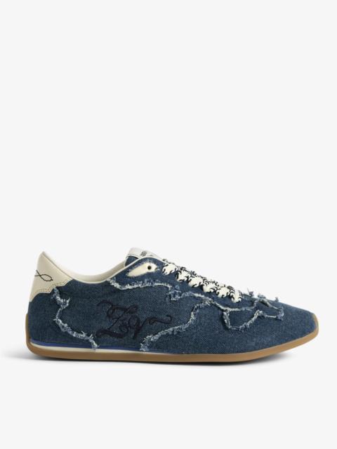 Zadig & Voltaire ZV Denim Dance Sneakers